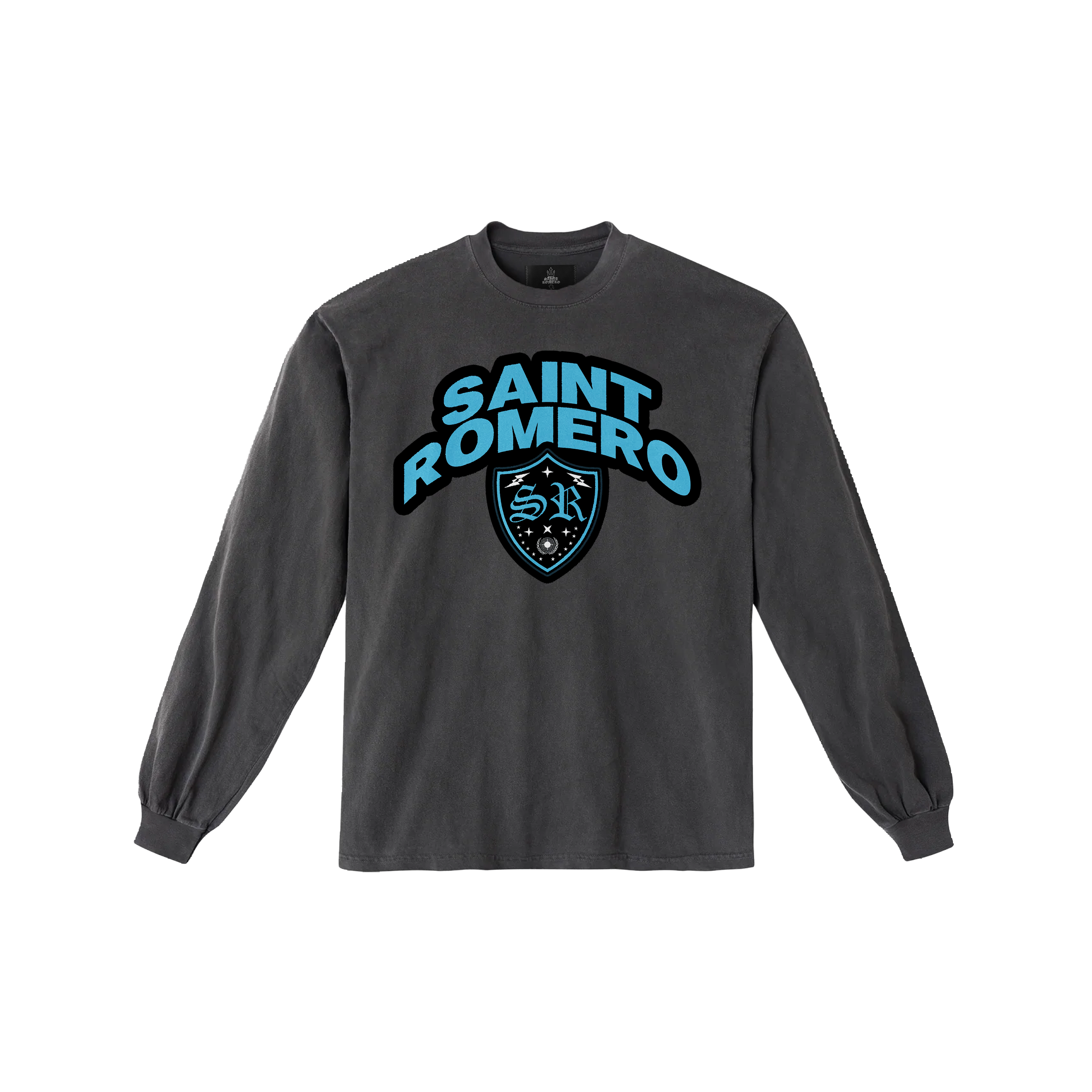 GREY SR EMBLEM LONG SLEEVE