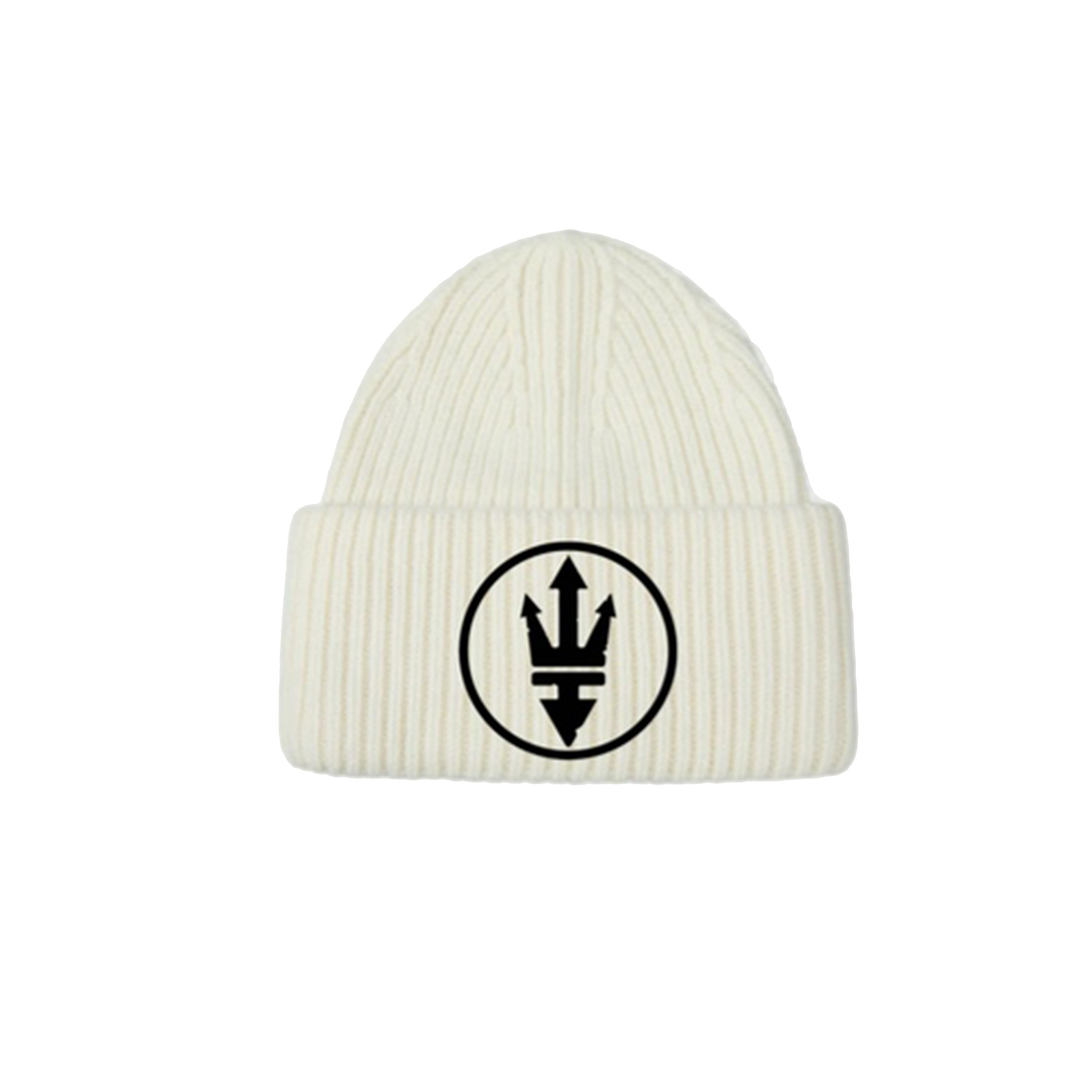 TAN TRIDENT BEANIE