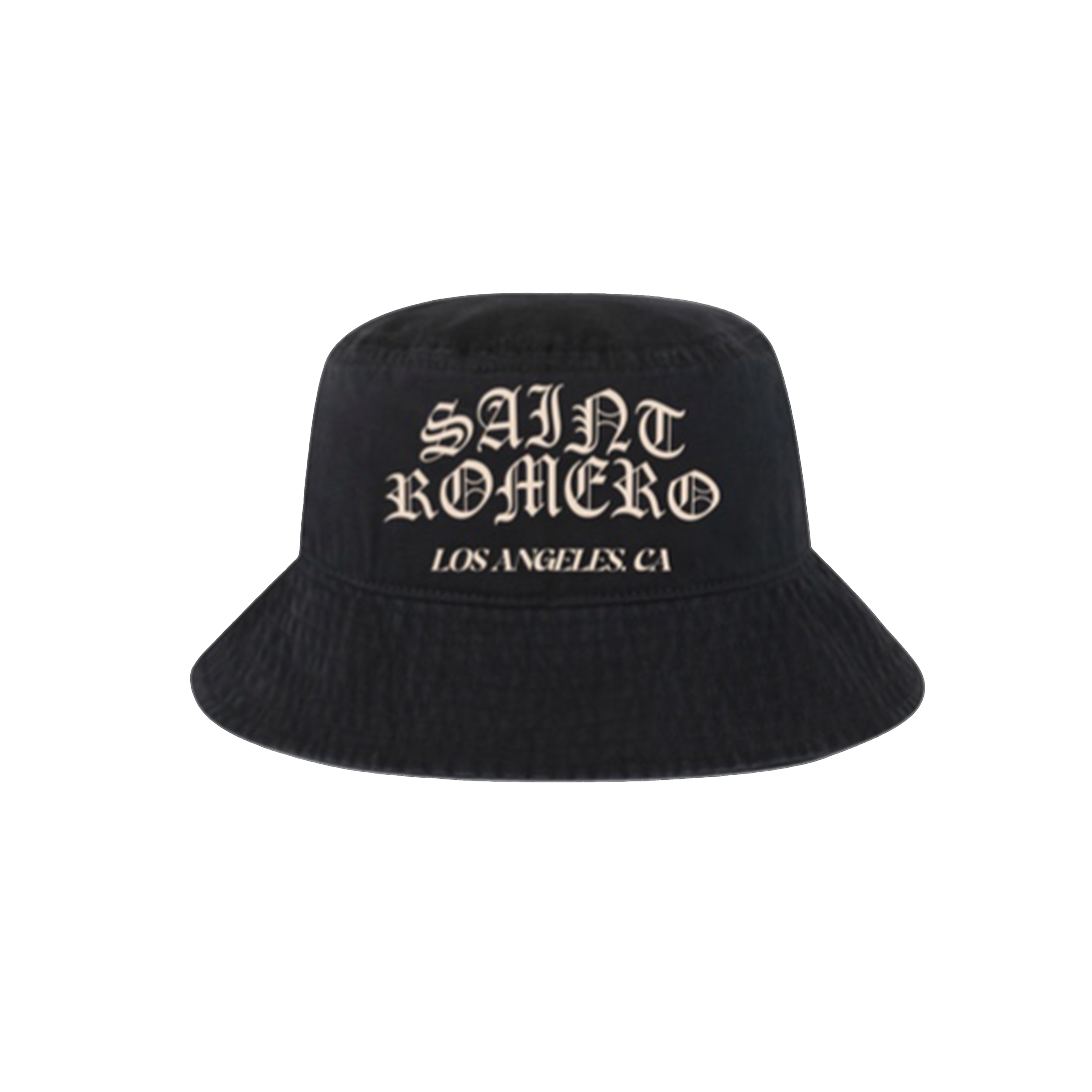 BLACK SR BUCKET HAT (LA EDITION)